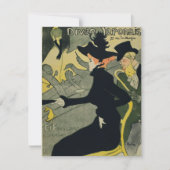 Henri De Toulouse Lautrec - Divan Japonais Dankeskarte (Vorderseite)