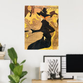 Henri de Toulouse-Lautrec - Divan Japonais Poster (Heimbüro)