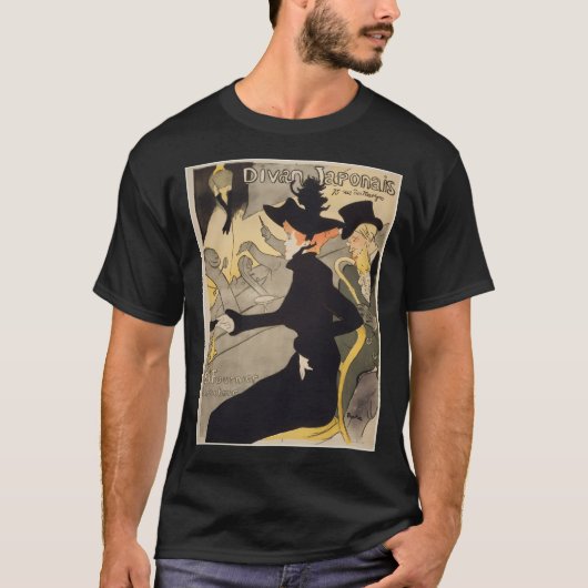 Henri De Toulouse-Lautrec Divan T-Shirt (Vorderseite)