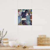 Henri de Toulouse-Lautrec Eine Ecke des Moulin Poster (Küche)