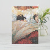 Henri De Toulouse Lautrec Einladung (Stehend Vorderseite)