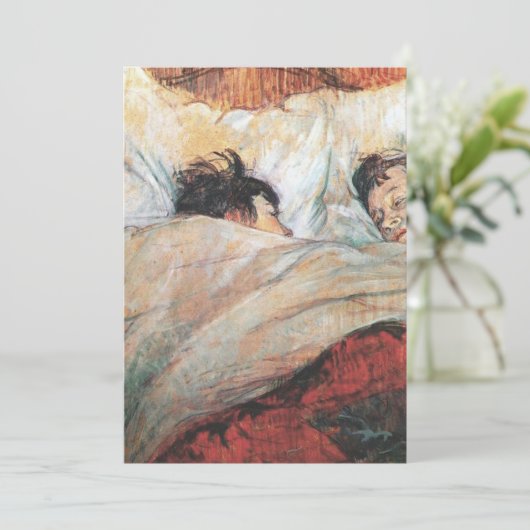 Henri De Toulouse Lautrec Einladung (Stehend Vorderseite)