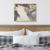 Henri de Toulouse-Lautrec - Equestrienne Leinwanddruck (Insitu (Schlafzimmer))