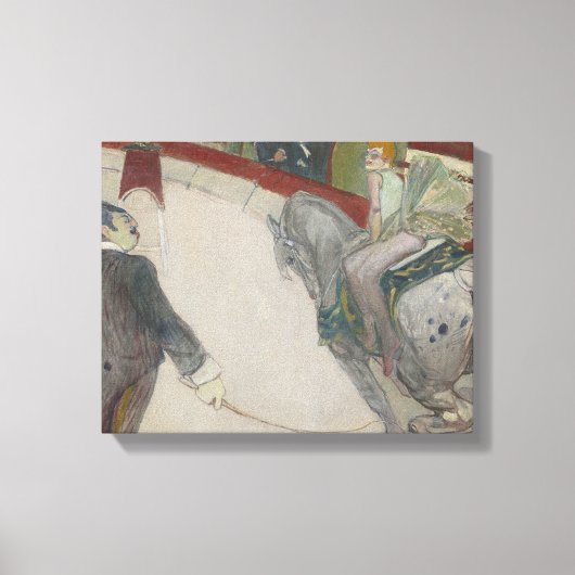 Henri de Toulouse-Lautrec - Equestrienne Leinwanddruck (Vorderseite)