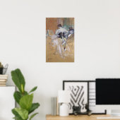 Henri de Toulouse-Lautrec | Frau auf ihrer Toilett Poster (Heimbüro)