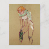 Henri de Toulouse-Lautrec | Frauen ziehen ihre S h Postkarte (Vorderseite)