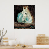 Henri de Toulouse-Lautrec Gazelle Das Weiße Pferd Poster (Küche)