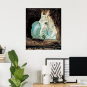 Henri de Toulouse-Lautrec Gazelle Das Weiße Pferd Poster (Heimbüro)