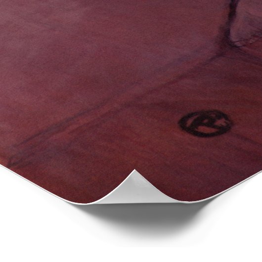 Henri de Toulouse-Lautrec | Im Salon am Ru Poster (Ecke)