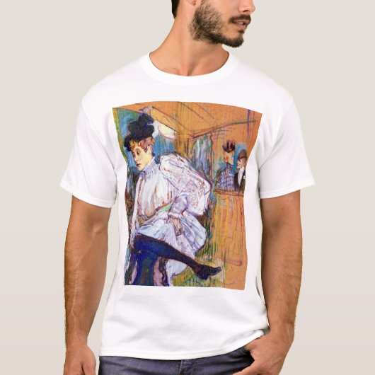 Henri de Toulouse Lautrec: Jane Avril Dancing T-Shirt (Vorderseite)