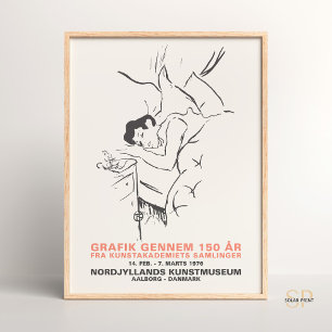 Henri De Toulouse Lautrec Kunstdruckerei Vintage F Poster