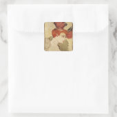 Henri de Toulouse-Lautrec | Mlle. Marcelle Lender, Quadratischer Aufkleber (Tasche)