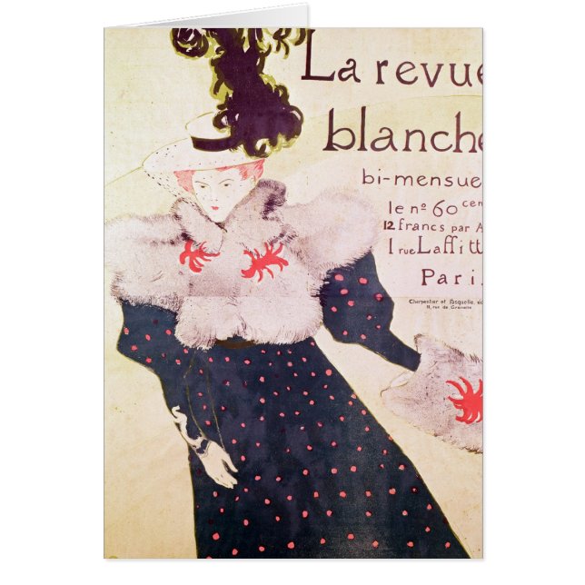 Henri de Toulouse-Lautrec | Plakatwerbung "La (Vorne)