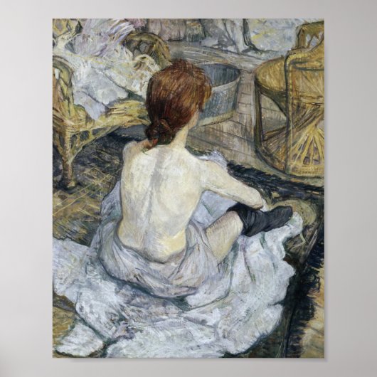 Henri De Toulouse - Lautrec - Rousse Poster (Vorne)