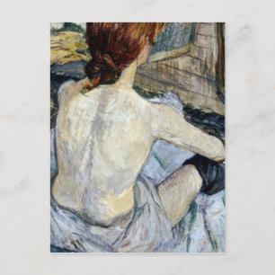 Henri De Toulouse Lautrec - Rousse Postkarte