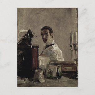Henri de Toulouse-Lautrec   Selbstportrait, 1880 Postkarte