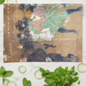 Henri de Toulouse-Lautrec - Tanz auf dem Rouge Geschirrtuch (Gefaltet)