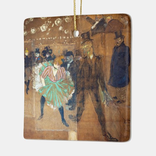 Henri de Toulouse-Lautrec - Tanz auf dem Rouge Keramikornament (Links)
