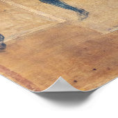 Henri de Toulouse-Lautrec - Tanz auf dem Rouge Poster (Ecke)