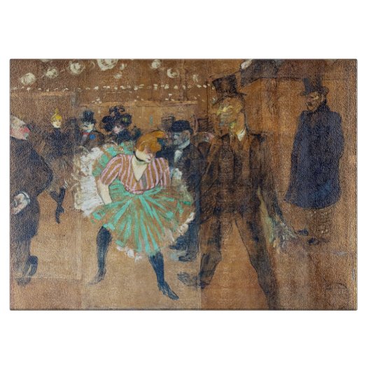 Henri de Toulouse-Lautrec - Tanz auf dem Rouge Schneidebrett (Vorderseite)