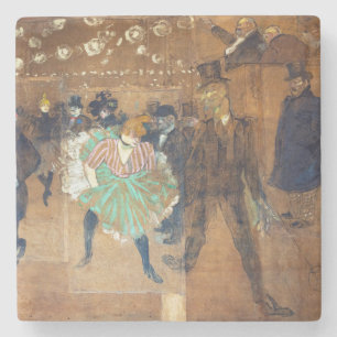 Henri de Toulouse-Lautrec - Tanz auf dem Rouge Steinuntersetzer