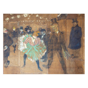 Henri de Toulouse-Lautrec - Tanz auf dem Rouge Tischdecke