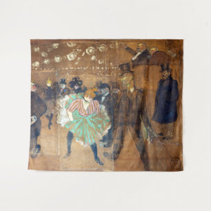 Henri de Toulouse-Lautrec - Tanz auf dem Rouge Wandteppich
