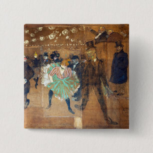 Henri de Toulouse-Lautrec - Tanz im Rouge Button