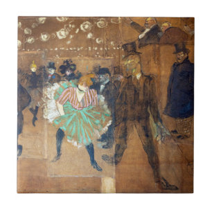 Henri de Toulouse-Lautrec - Tanz im Rouge Fliese