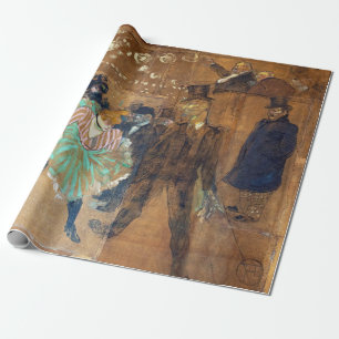 Henri de Toulouse-Lautrec - Tanz im Rouge Geschenkpapier
