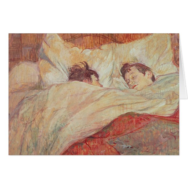 Henri de Toulouse-Lautrec | The Bed, c.1892-95 (Vorderseite (Horizontal))