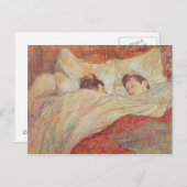 Henri de Toulouse-Lautrec | The Bed, c.1892-95 Postkarte (Vorne/Hinten)