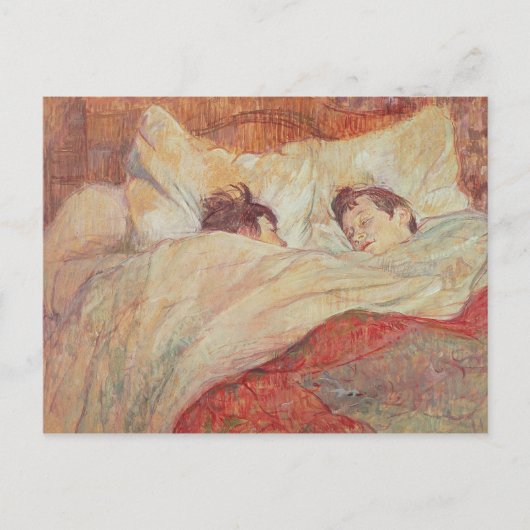 Henri de Toulouse-Lautrec | The Bed, c.1892-95 Postkarte (Vorderseite)