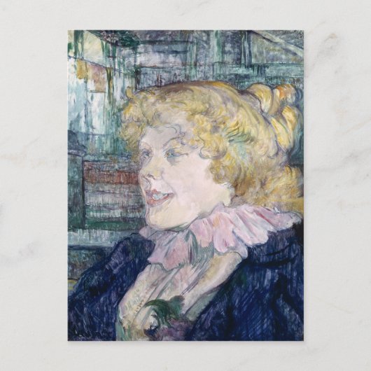 Henri de Toulouse-Lautrec | The English Girl from Postkarte (Vorderseite)