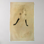 Henri de Toulouse-Lautrec | Yvette Guilbert, 1894 Poster (Vorne)