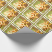 Henri die Giraffe Geschenkpapier (Ecke)
