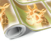 Henri die Giraffe Geschenkpapier (Rolleneckpunkt)