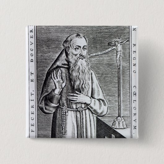 Henri, Duc de Joyeuse, bekannt als VaterAngelus Button (Vorderseite)