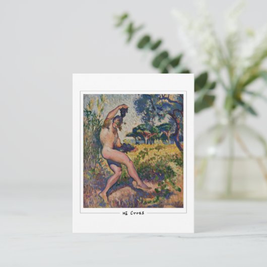 Henri-Edmond Cross #10 - Fine Art Postcard Postkarte (Stehend Vorderseite)