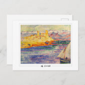 Henri-Edmond Cross #113 - Fine Art Postcard Postkarte (Vorne/Hinten)