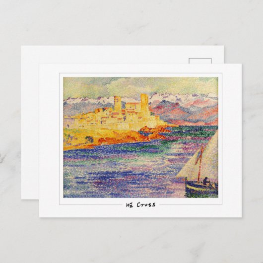 Henri-Edmond Cross #113 - Fine Art Postcard Postkarte (Vorne/Hinten)