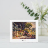 Henri-Edmond Cross #114 - Fine Art Postcard Postkarte (Stehend Vorderseite)