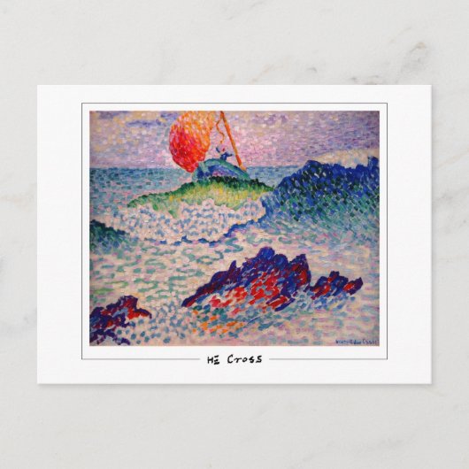 Henri-Edmond Cross #126 - Fine Art Postcard Postkarte (Vorderseite)
