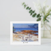 Henri-Edmond Cross #143 - Fine Art Postcard Postkarte (Stehend Vorderseite)