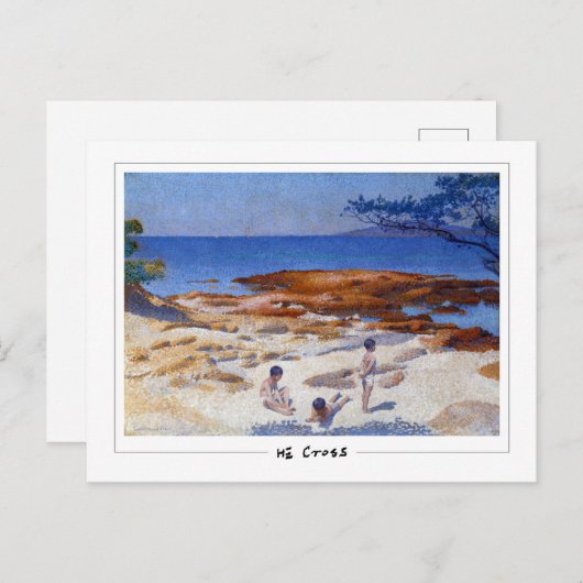Henri-Edmond Cross #143 - Fine Art Postcard Postkarte (Vorne/Hinten)
