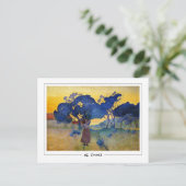 Henri-Edmond Cross #149 - Fine Art Postcard Postkarte (Stehend Vorderseite)