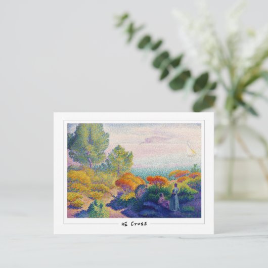 Henri-Edmond Cross #14 - Fine Art Postcard Postkarte (Stehend Vorderseite)