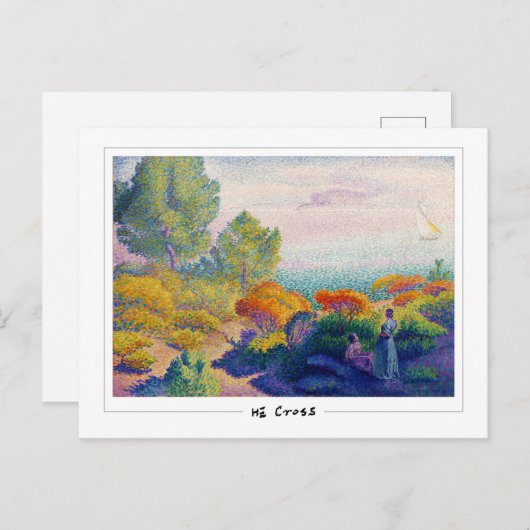 Henri-Edmond Cross #14 - Fine Art Postcard Postkarte (Vorne/Hinten)