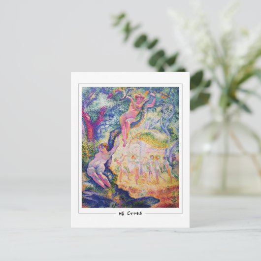 Henri-Edmond Cross #2 - Fine Art Postcard Postkarte (Stehend Vorderseite)