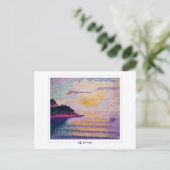 Henri-Edmond Cross #4 - Fine Art Postcard Postkarte (Stehend Vorderseite)